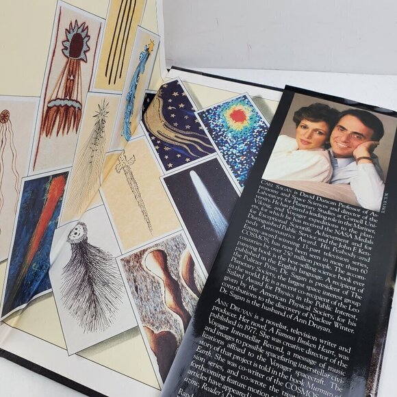 Comet First Edition Book by Carl Sagan, Ann Druyan VTG 1985 Hardcover HCDJ - Picture 10 of 11